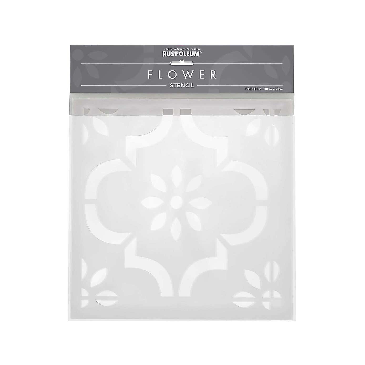 Rust-Oleum Flower Stencil Pack of 2
