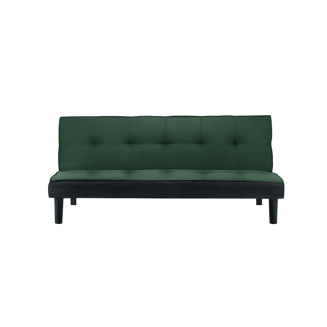 Aurora Velvet Double Sofa Bed