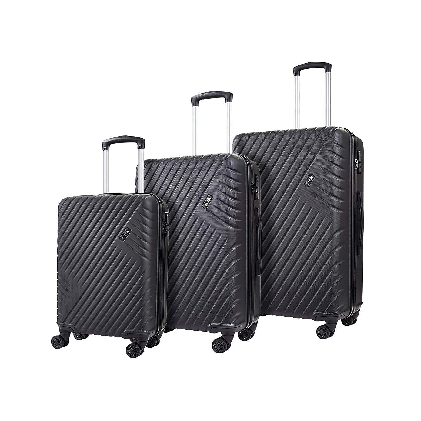 Rock Luggage Santiago Set of 3 Suitcases