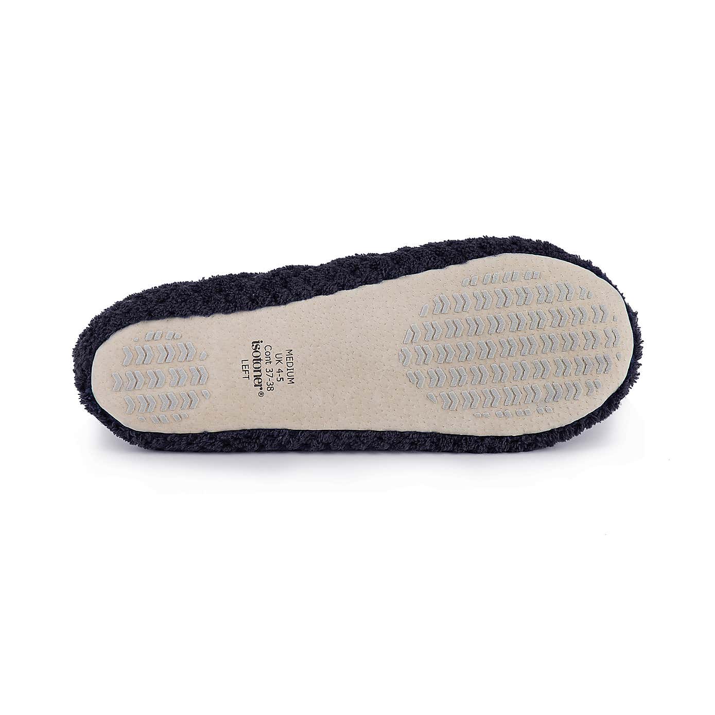 totes Isotoner Popcorn Ladies Ballet Slippers