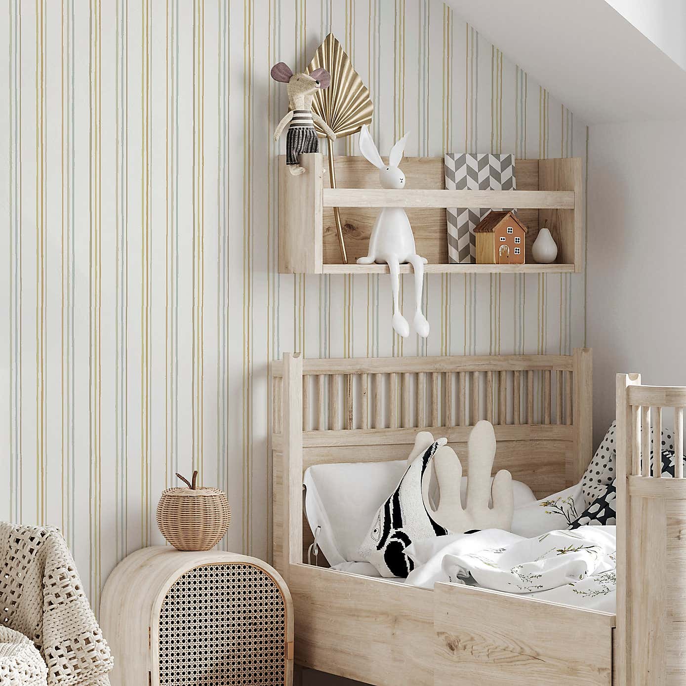 Multi Stripe Wallpaper