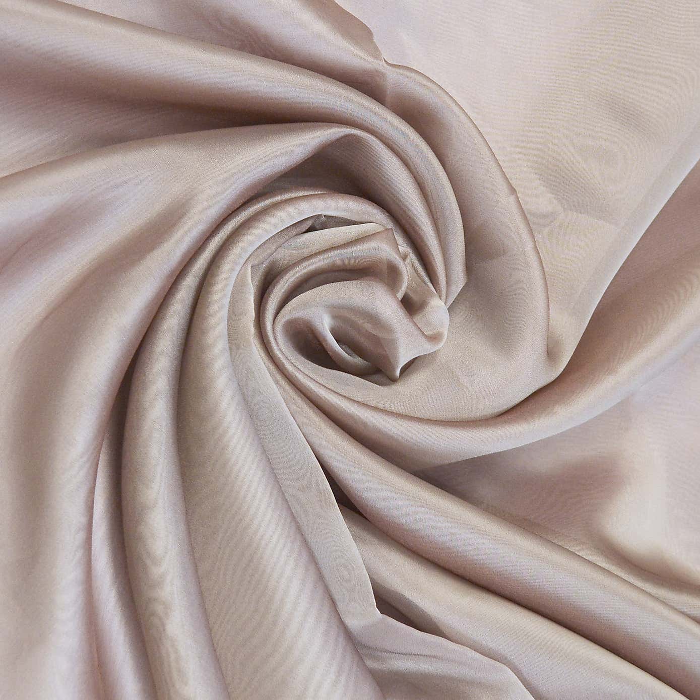 Bella Dusky Pink Voile Fabric