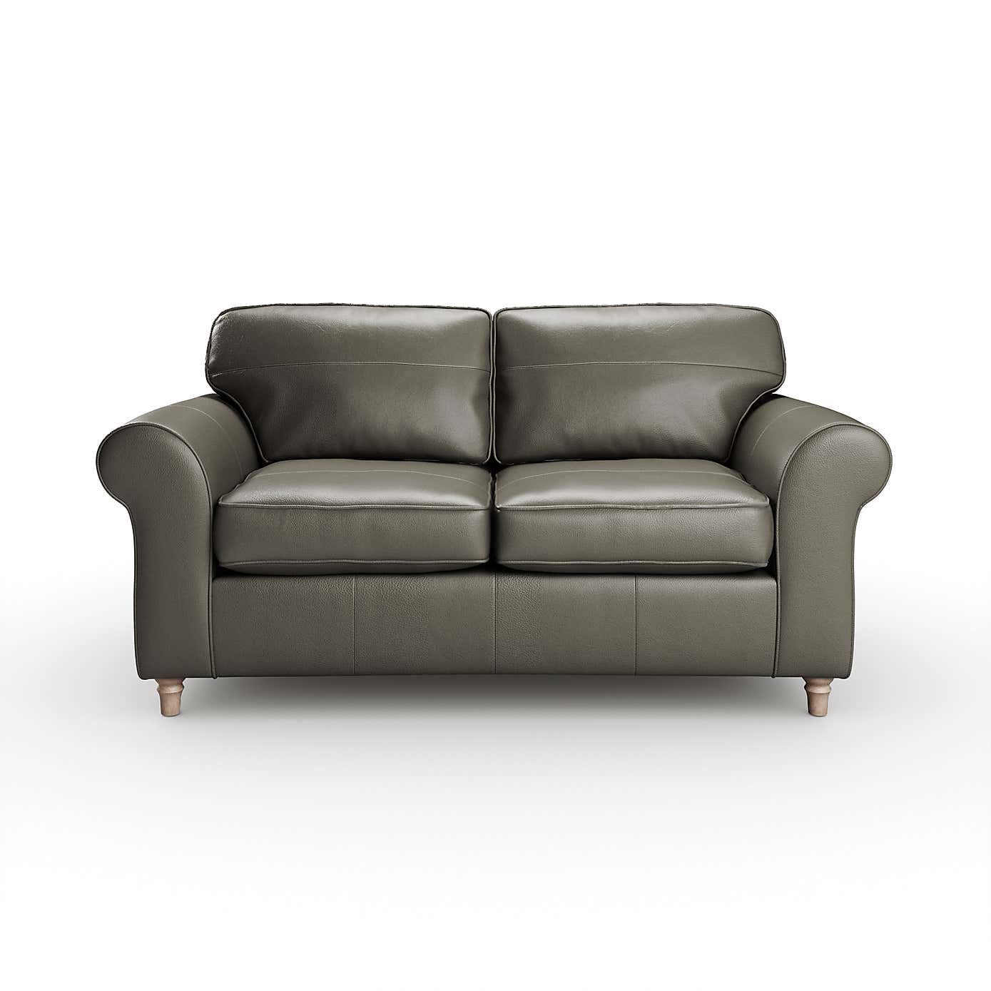 Flori Classic Leather 2 Seater Sofa