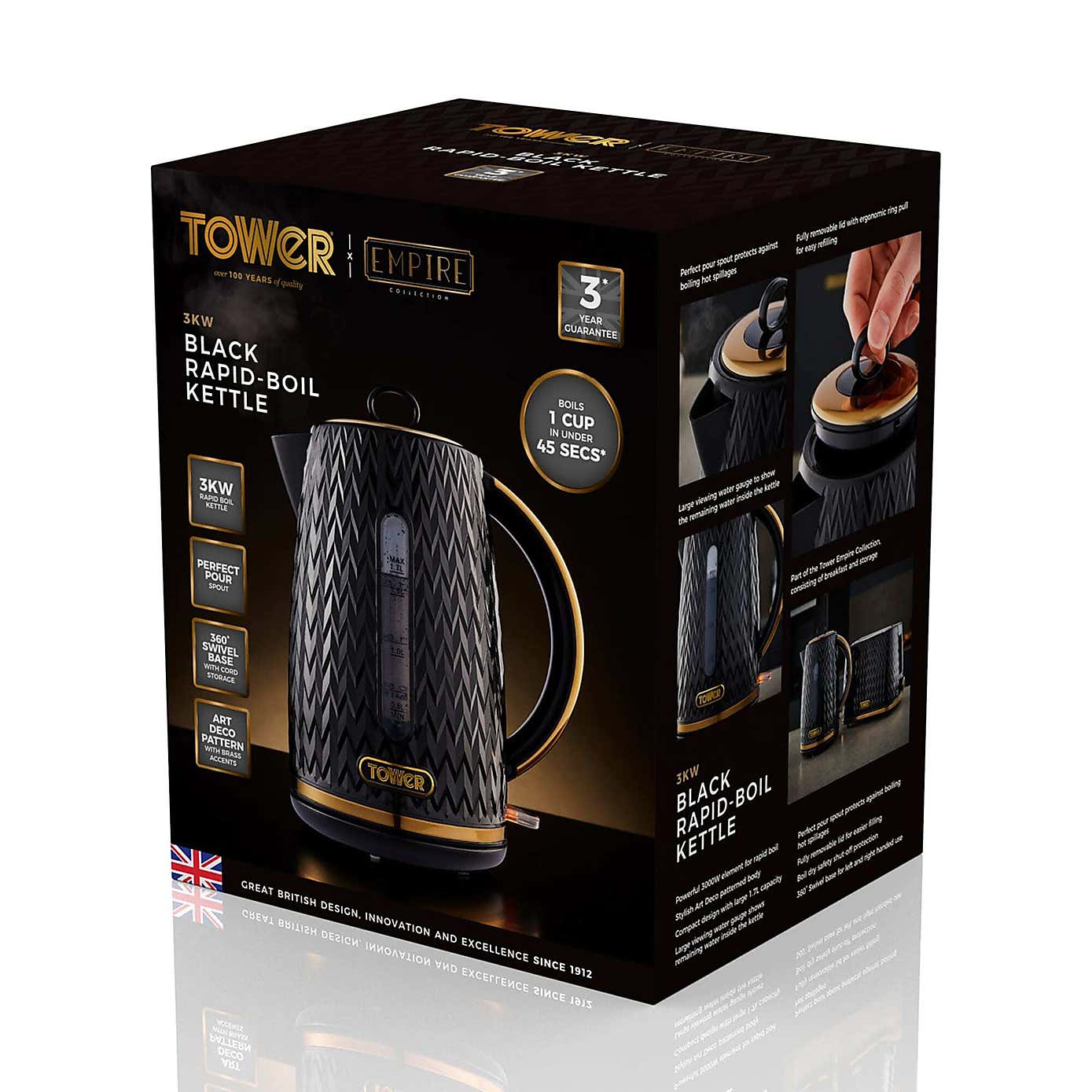 TOWER Empire 1.7L Kettle