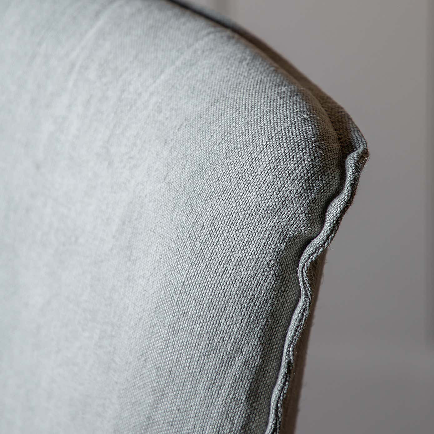 Thane Set of 2 Bar Stools, Grey Linen