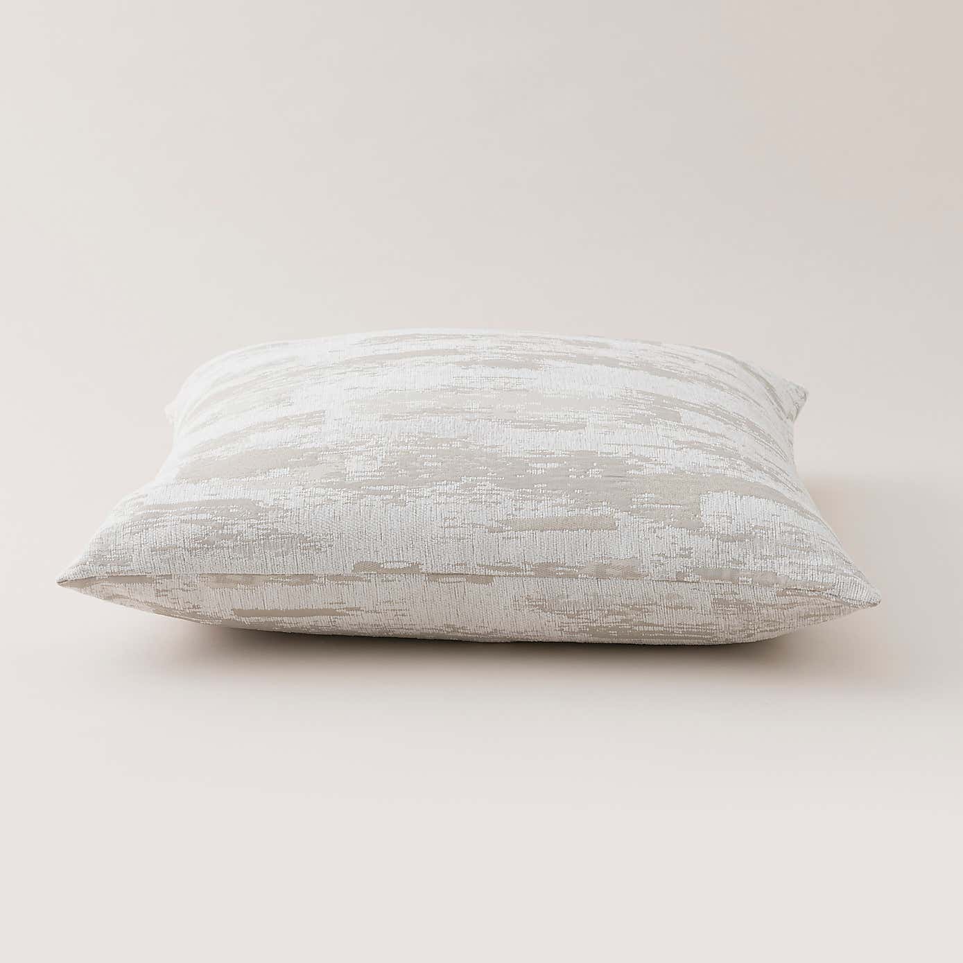 Abstract Global Navy Cushion