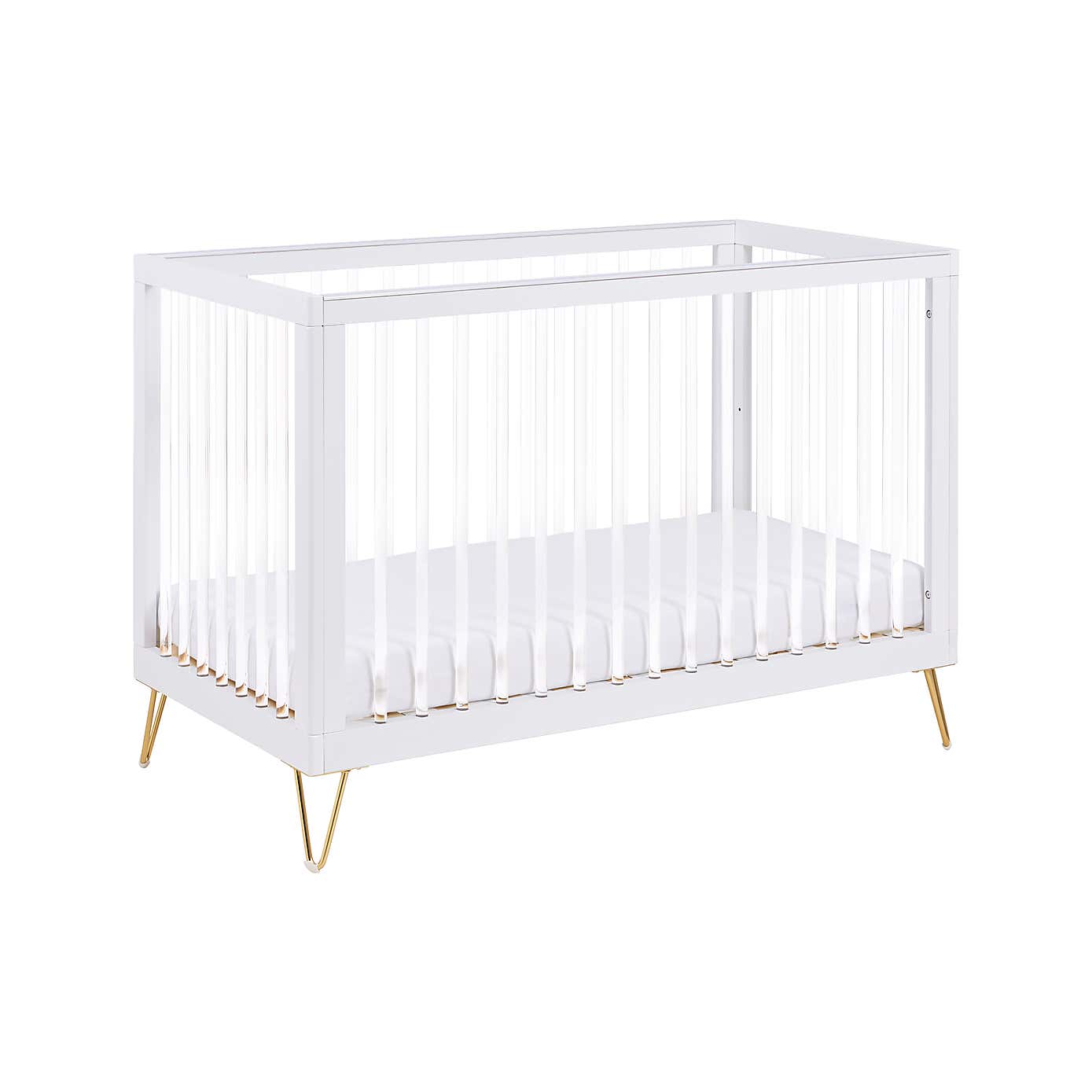 Babymore Kimi Acrylic Cot Bed