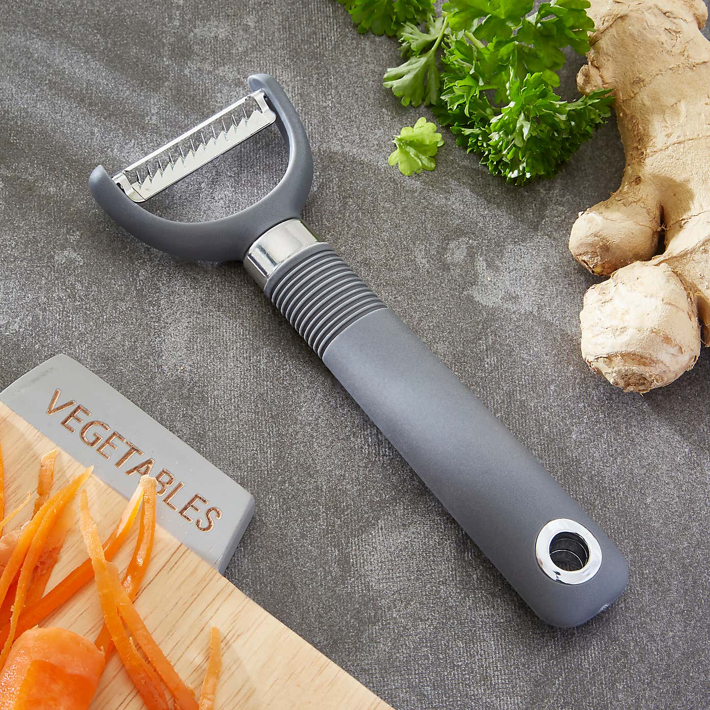 Y Peeler with Soft Grip Handle