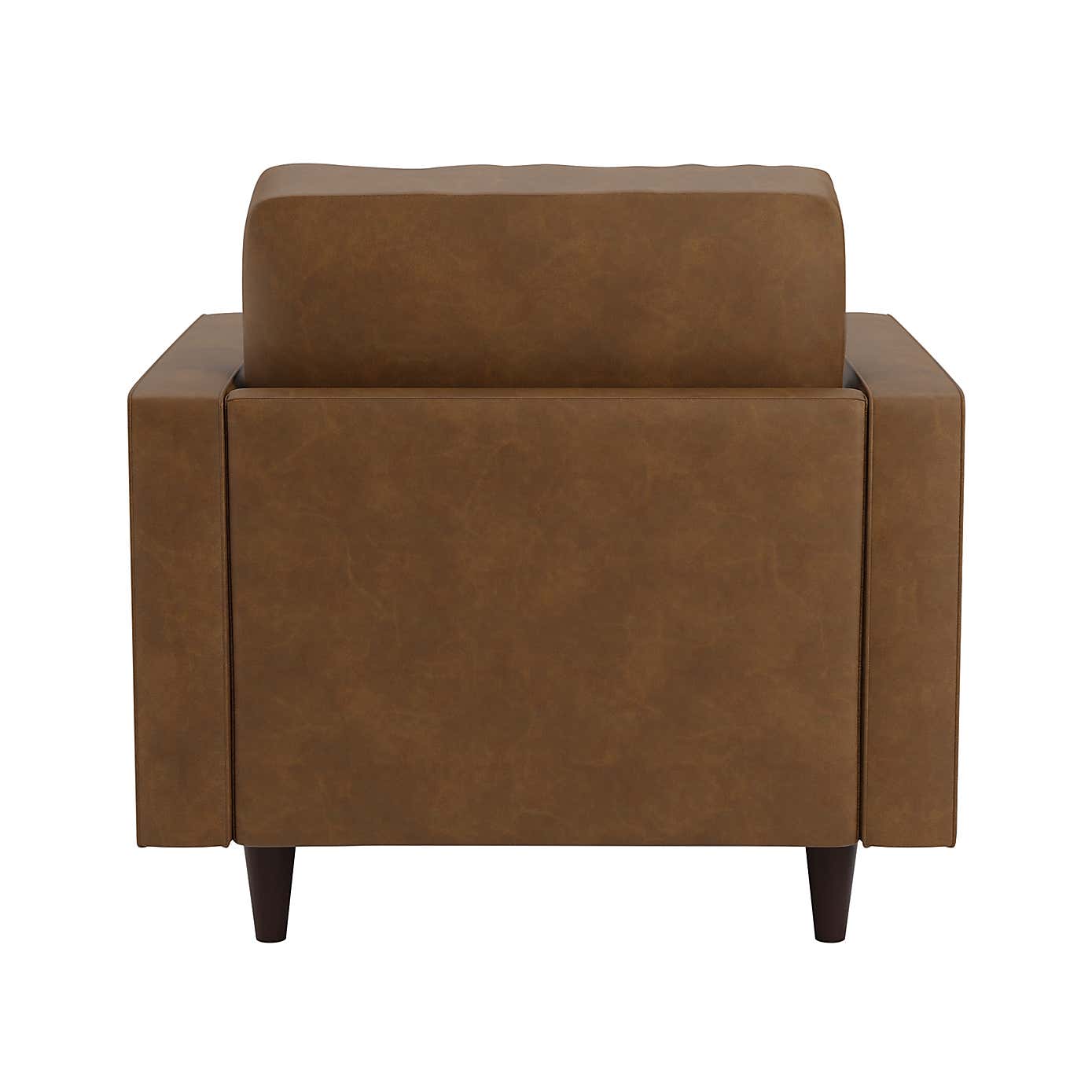 Zoe Faux Leather Armchair
