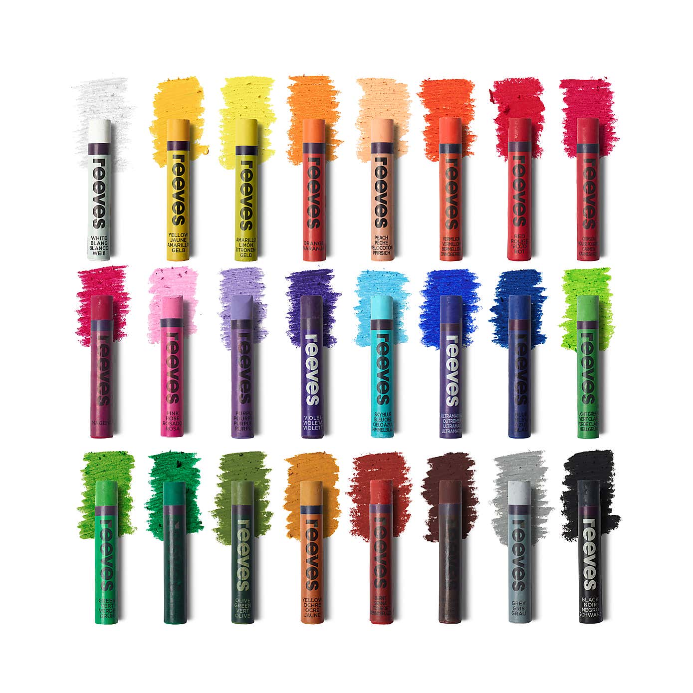 Reeves Set of 24 Oil Pastels