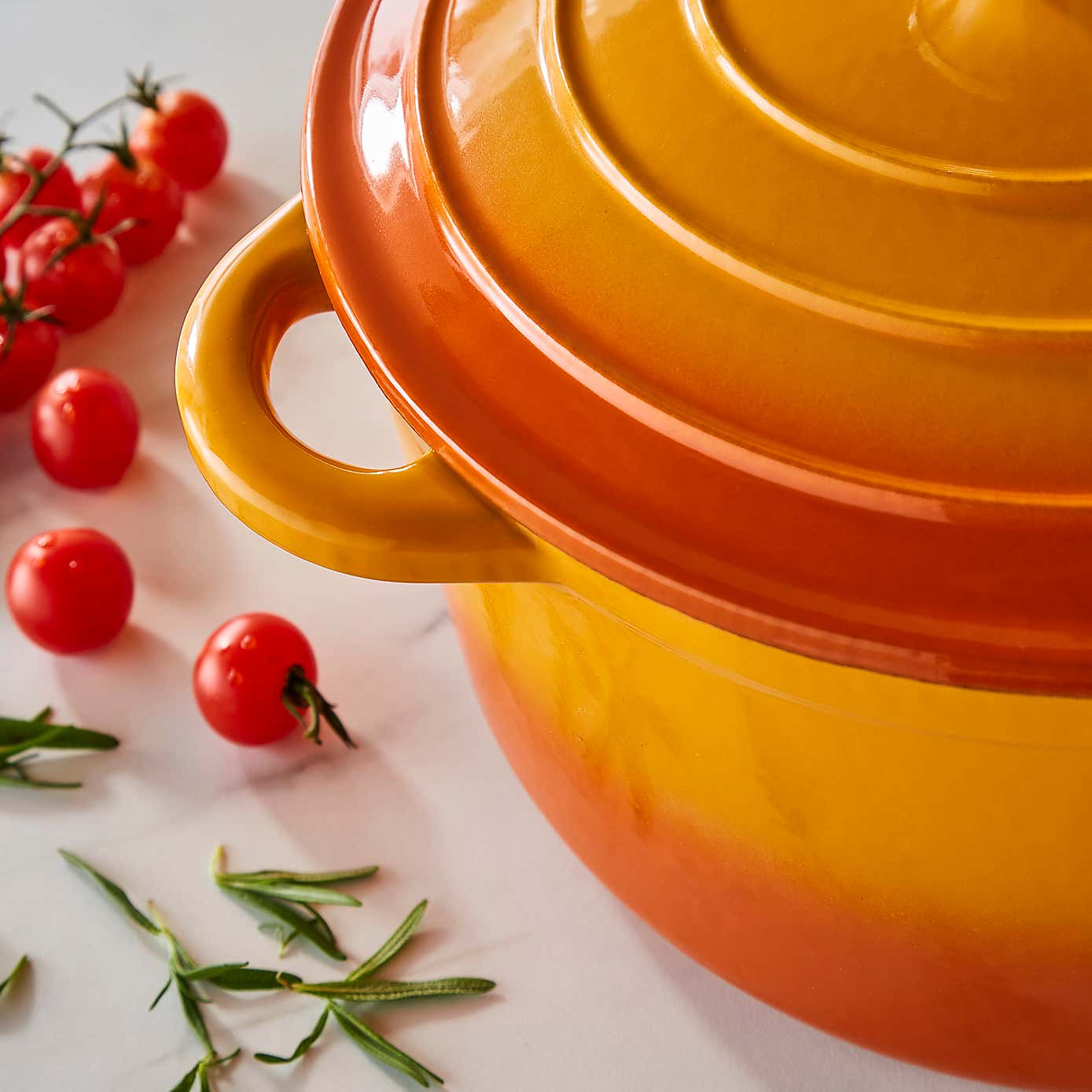 Cast Iron Casserole Dish 5.2L