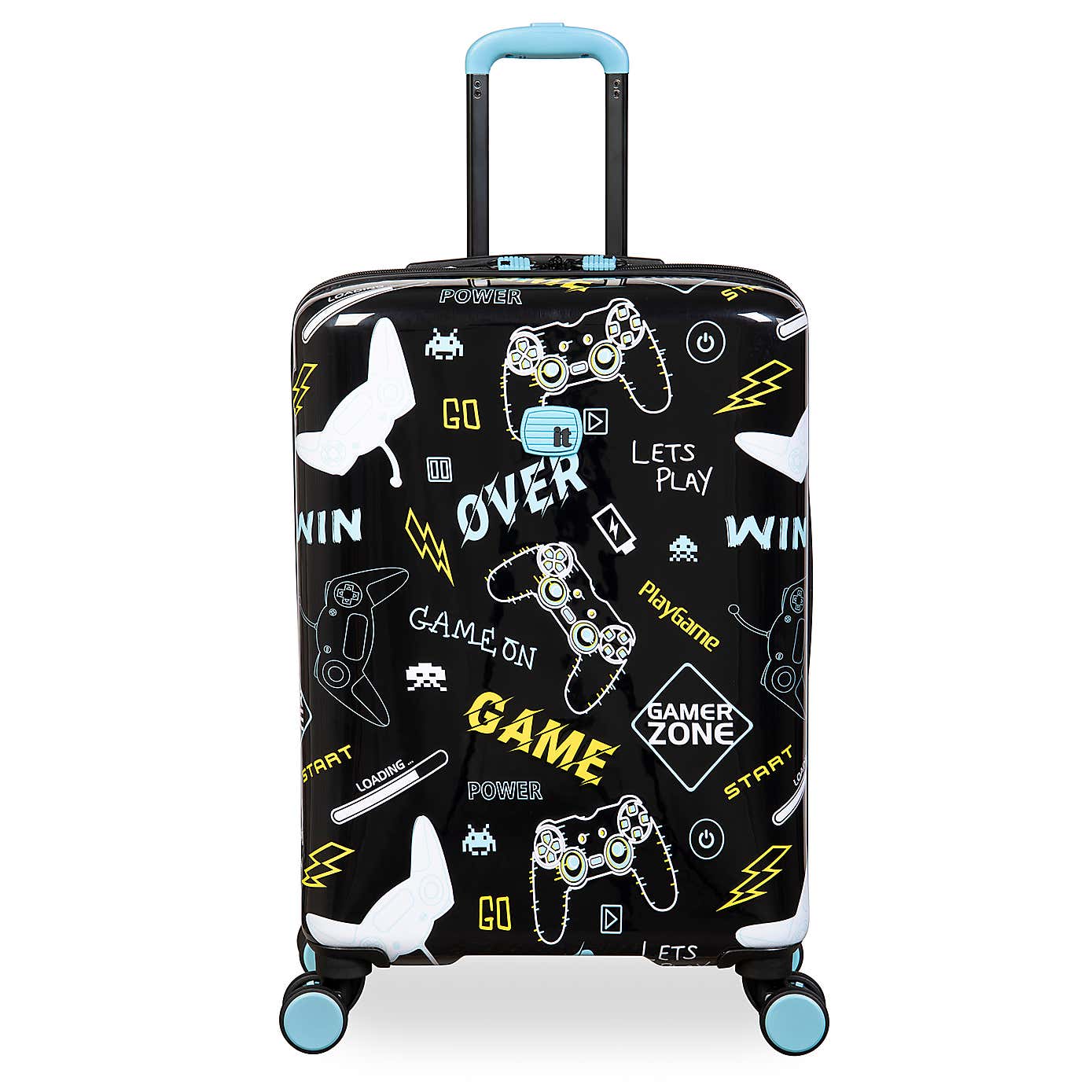 IT Luggage Liquified Gamer Kids Suitcase