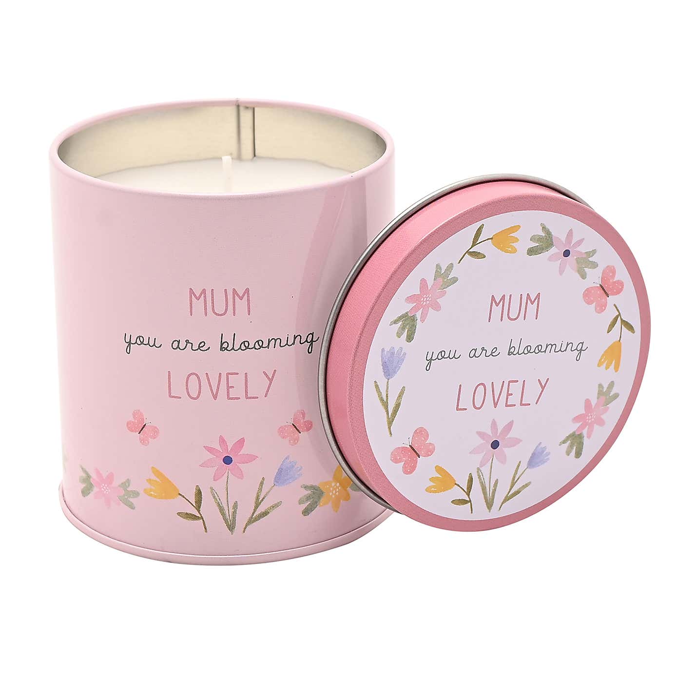Berry Mum Tin Candle