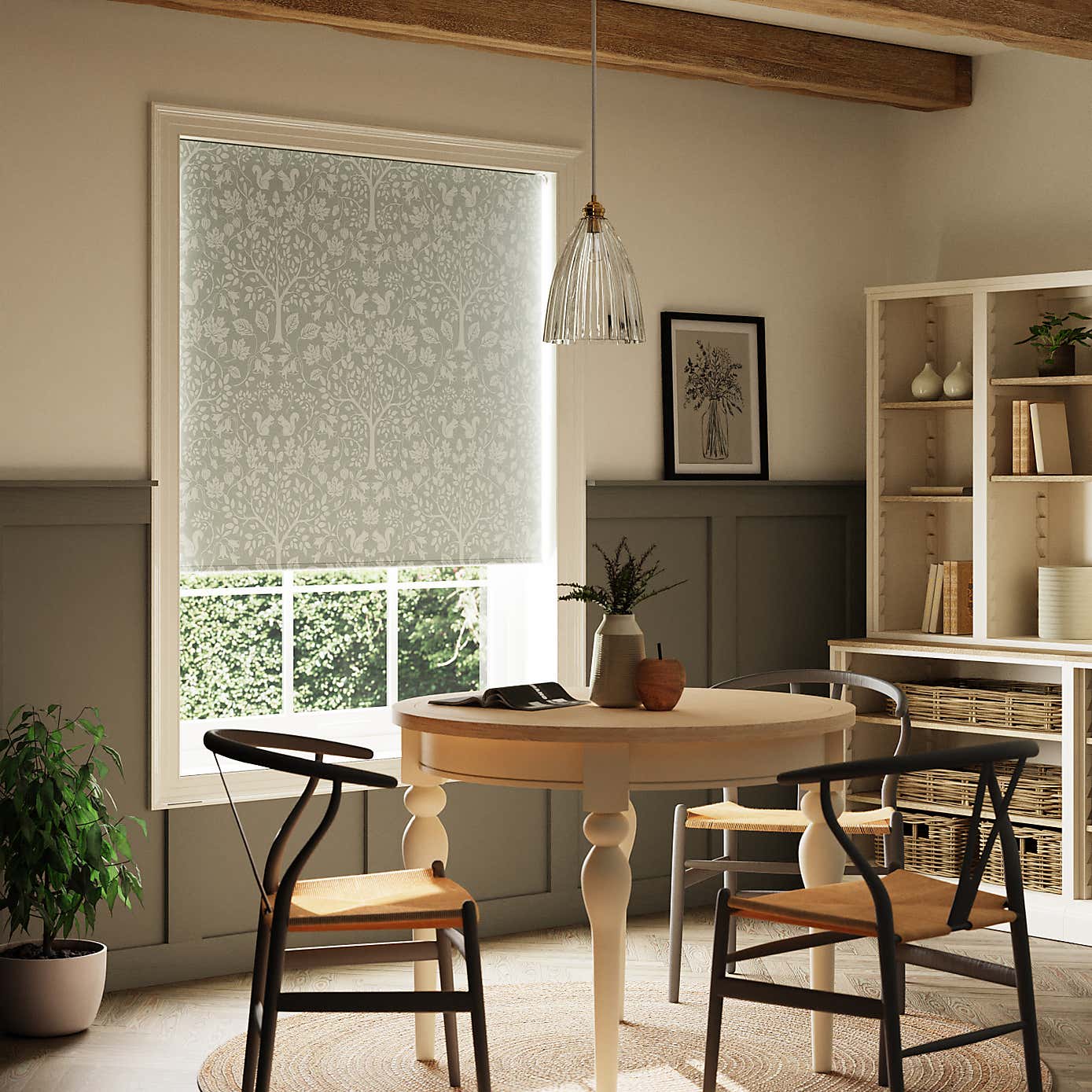 Woodland Blackout Roller Blind