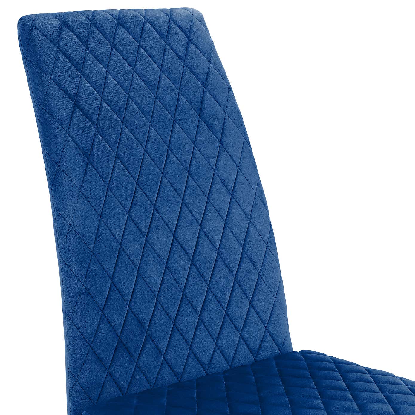 Calabria Set of 2 Dining Chairs Velvet