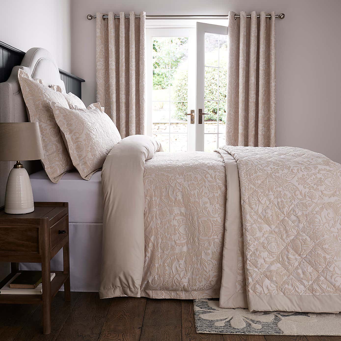 Dorma Winchester Grey Bedspread