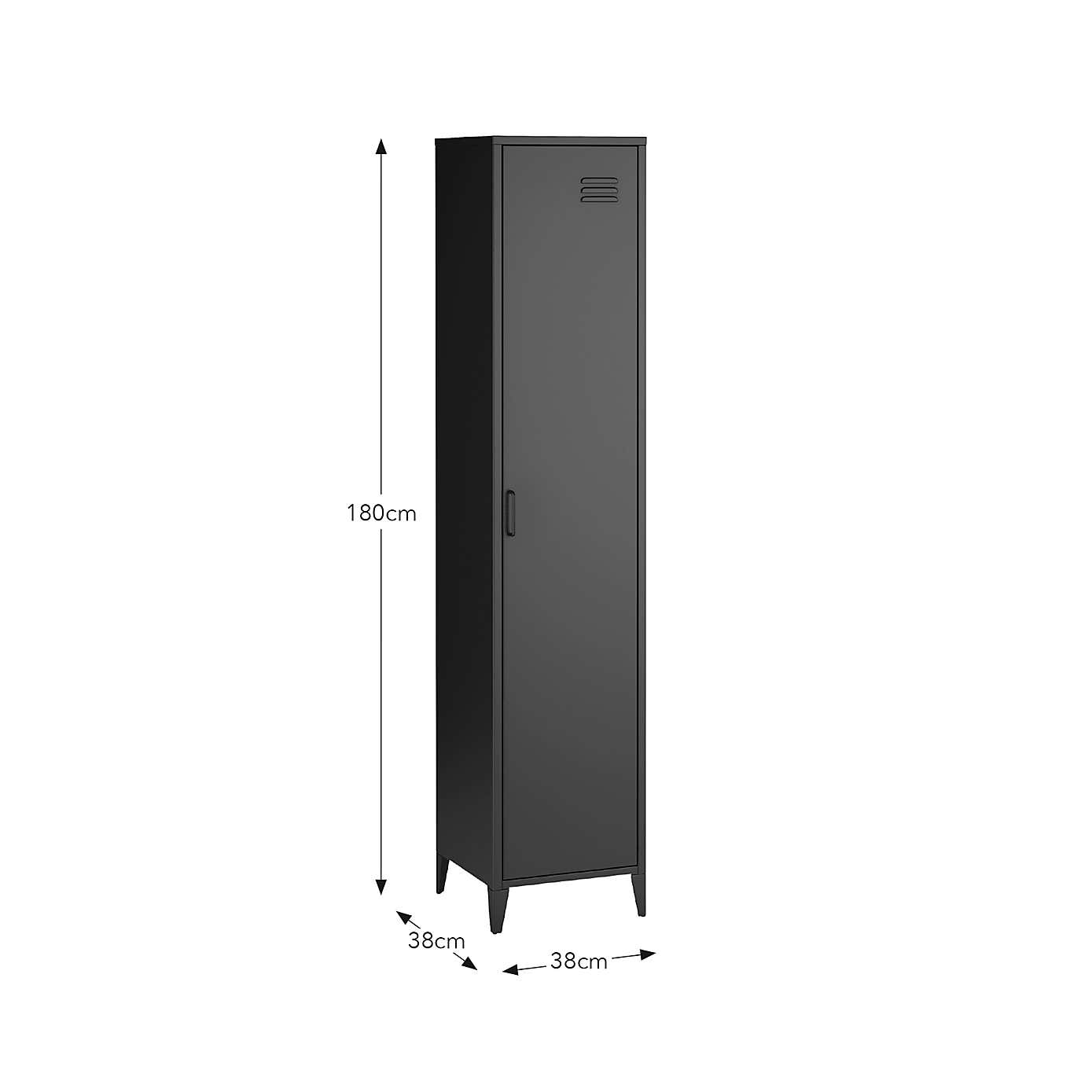 Helga Metal Slim Cupboard