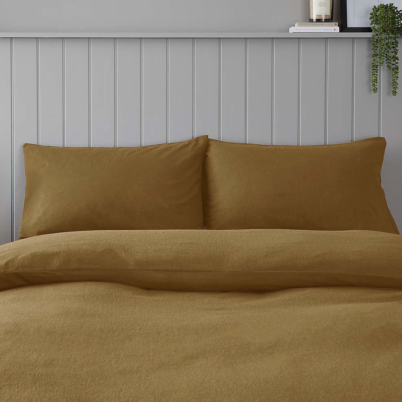 Soft & Cosy Brushed Cotton Standard Pillowcase Pair