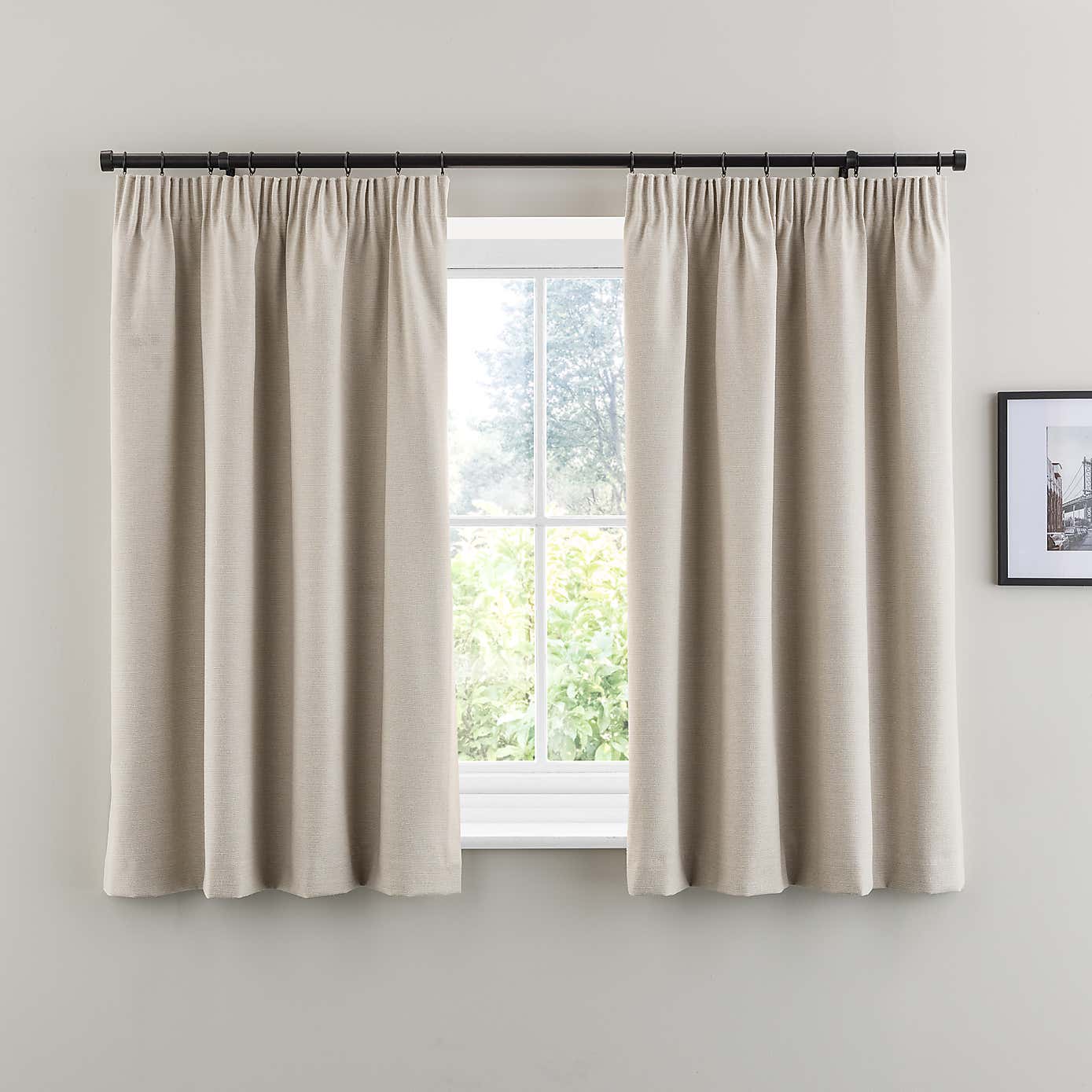 Zodiac Blackout Pencil Pleat Curtains