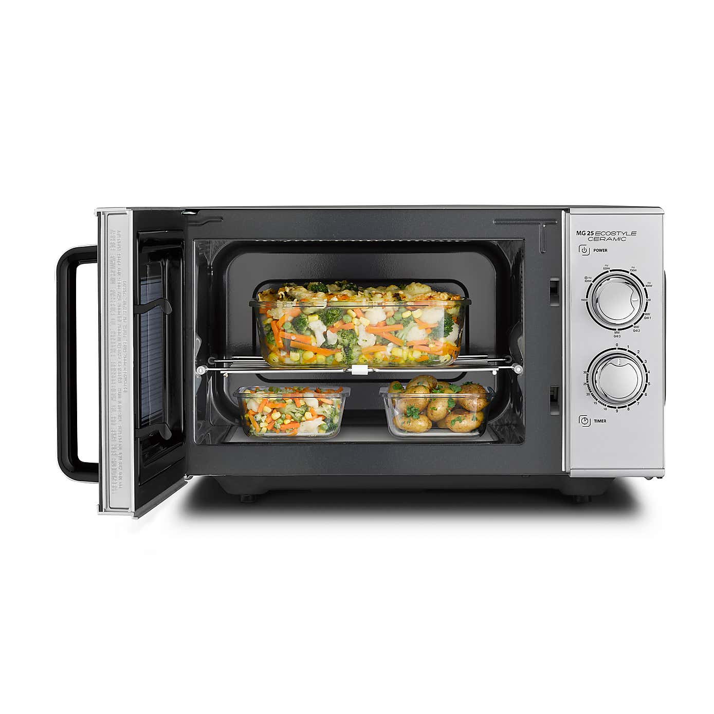 Caso 25L Ecostyle Ceramic Microwave and Grill