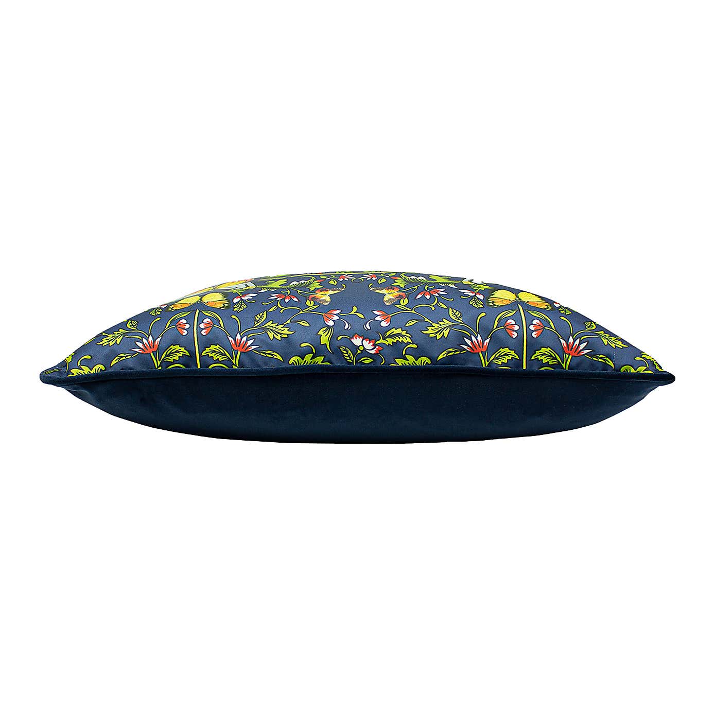 Potage Botanical Navy Cushion