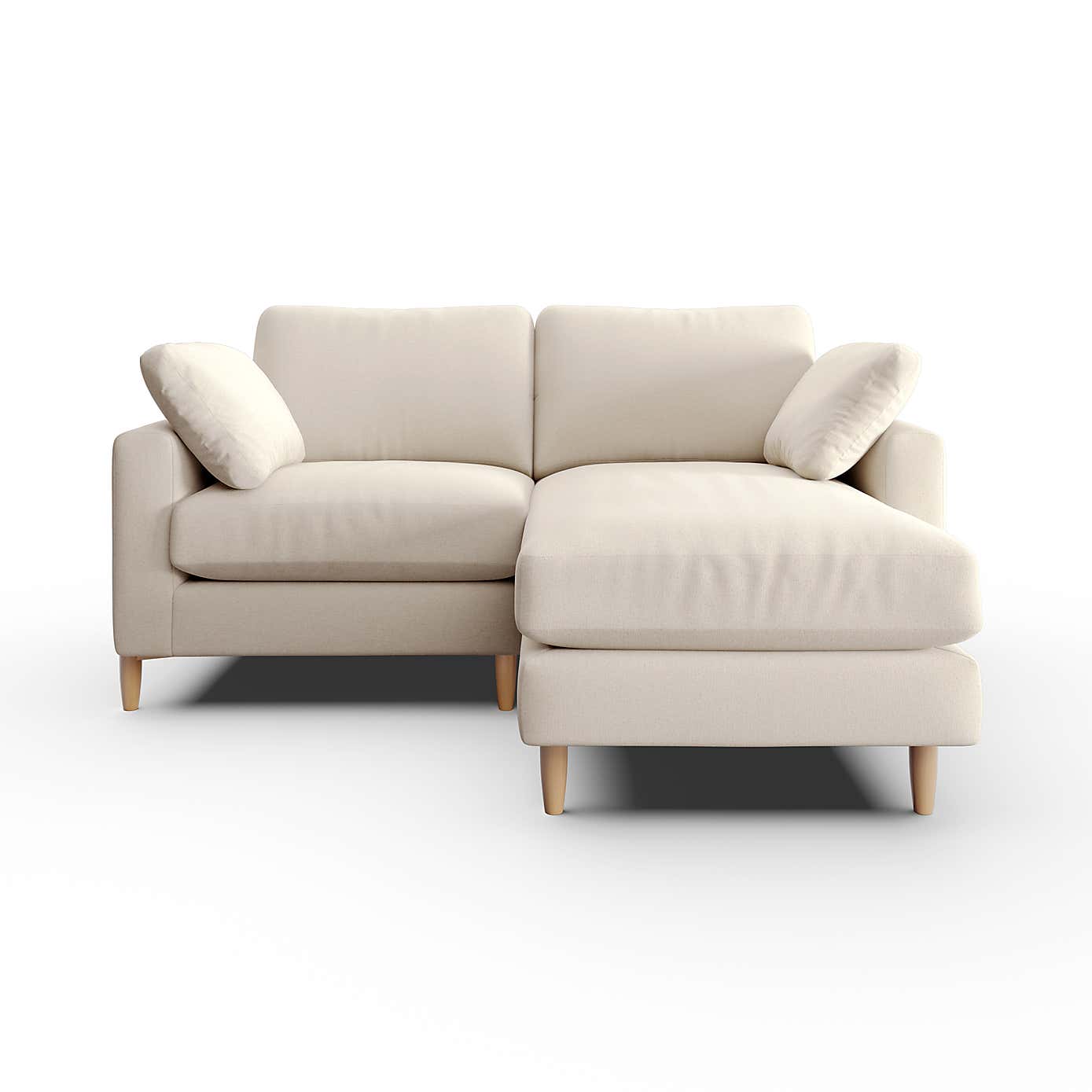 Apollo Soft Texture Corner Chaise Sofa