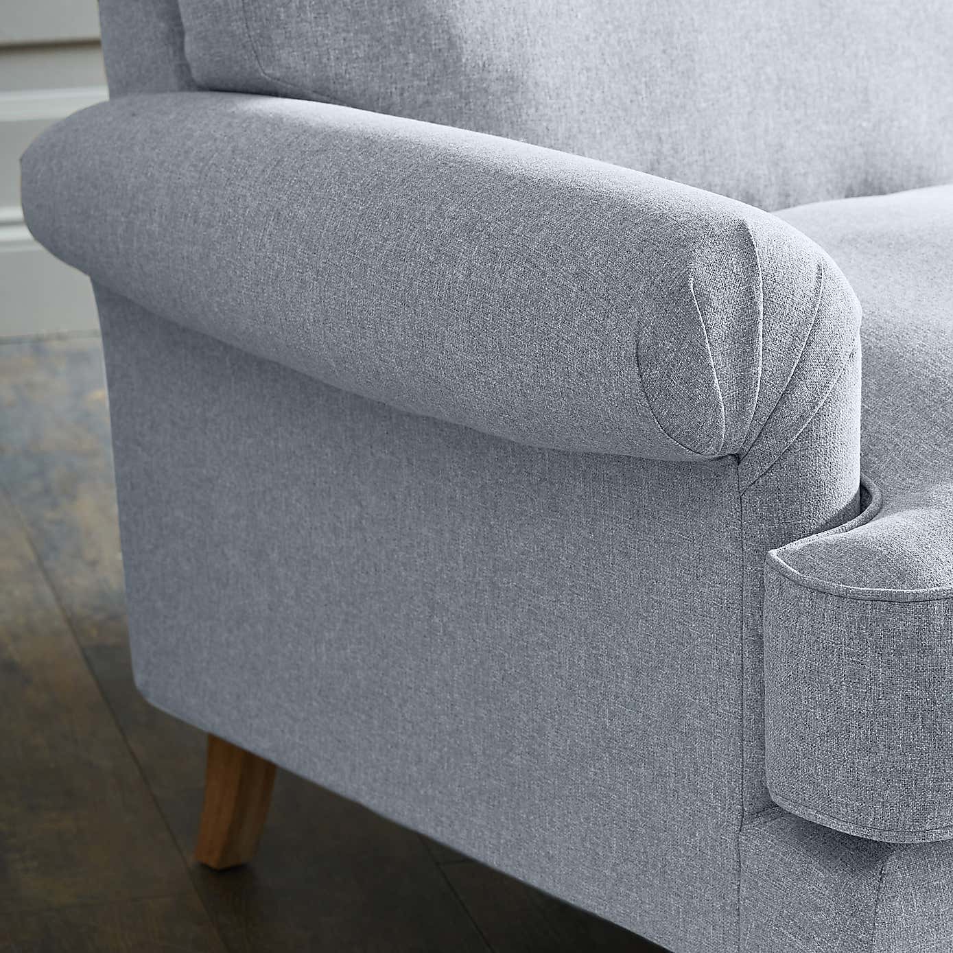 Jolene Soft Texture Corner Chaise Sofa