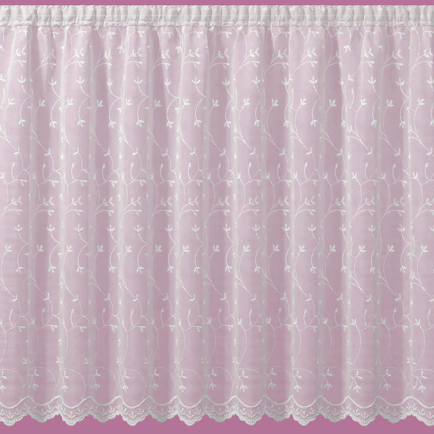 Anais Slot Top Voile Fabric