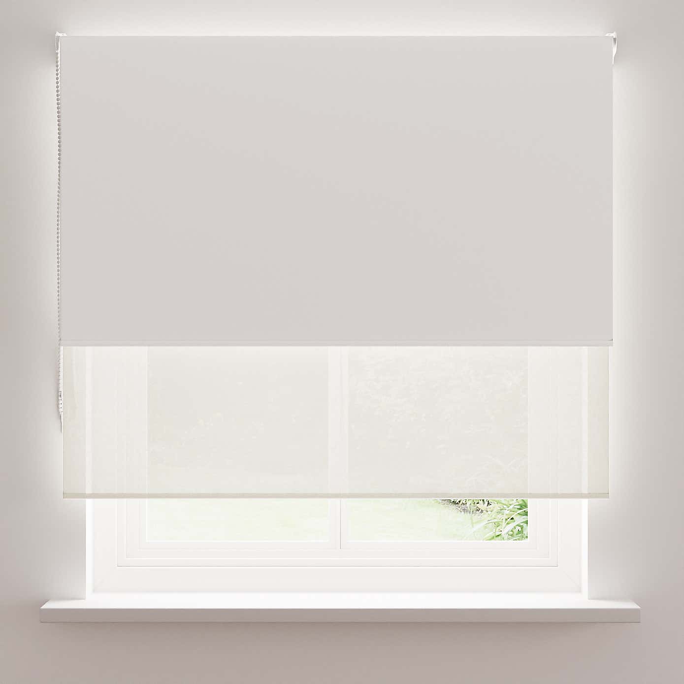 Sheer Blackout Double Roller Blind