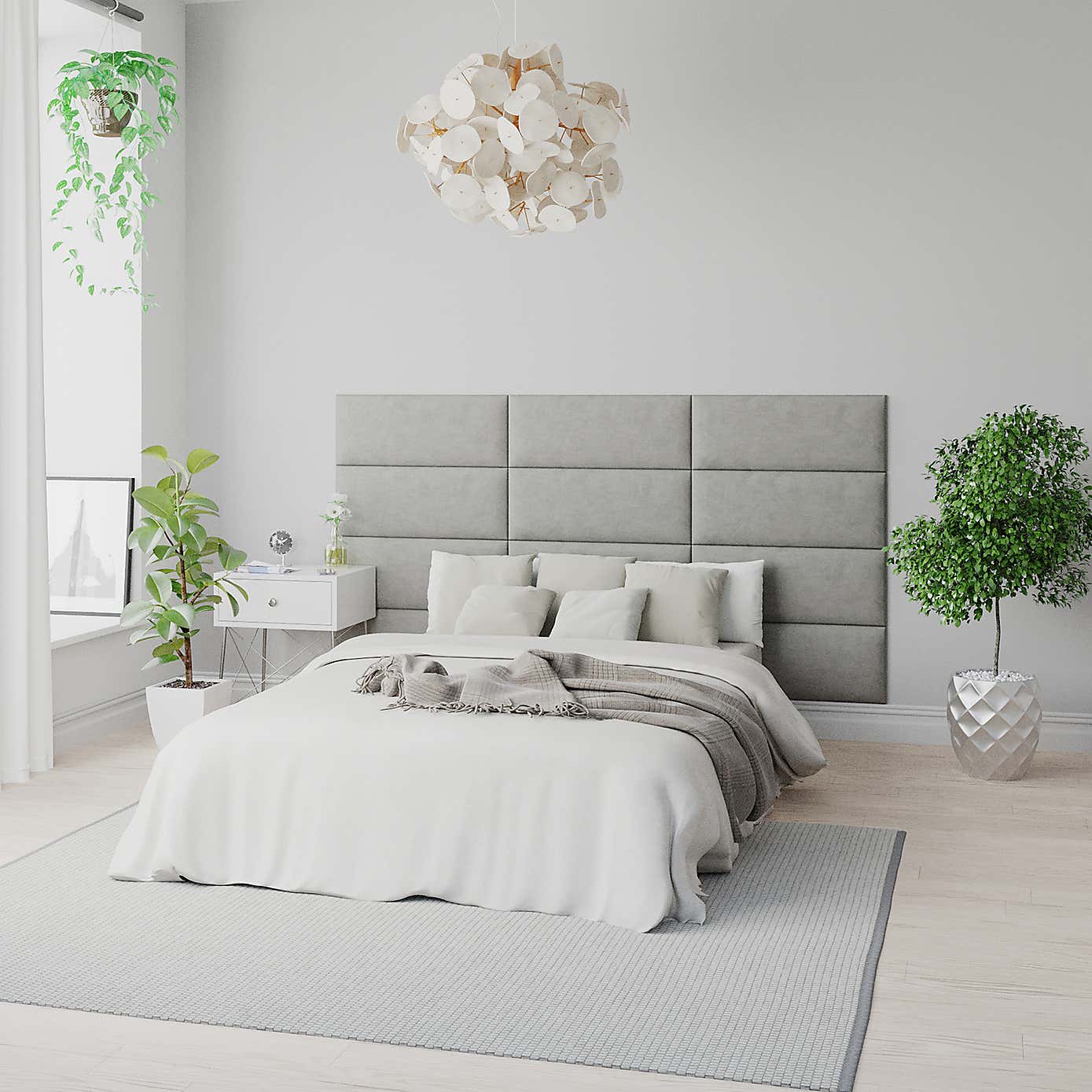 Aspire EasyMount Plush Velvet Upholstered Wall Panels