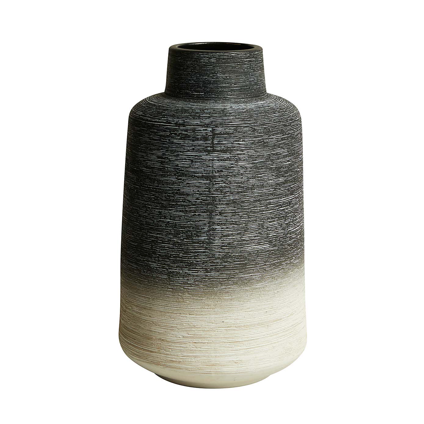 Ceramic Textured Mono Vase 30cm