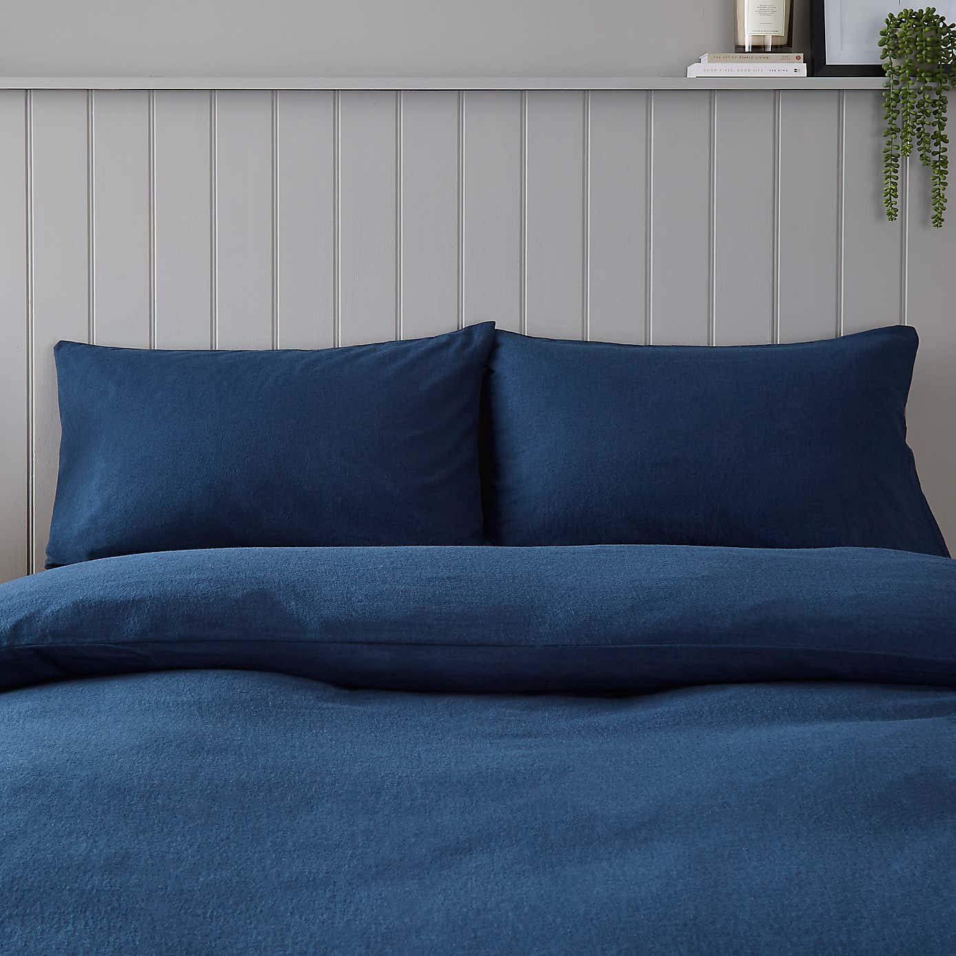 Soft & Cosy Brushed Cotton Standard Pillowcase Pair