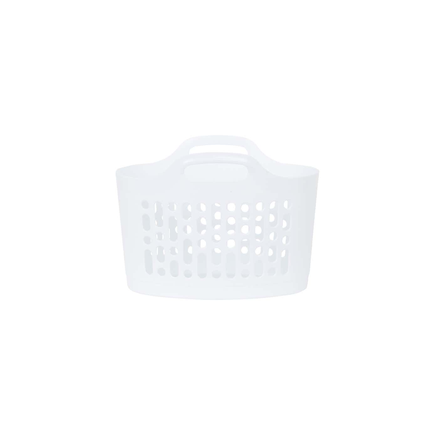Wham 8/50L Set of 2 Plastic Flexi Laundry Baskets