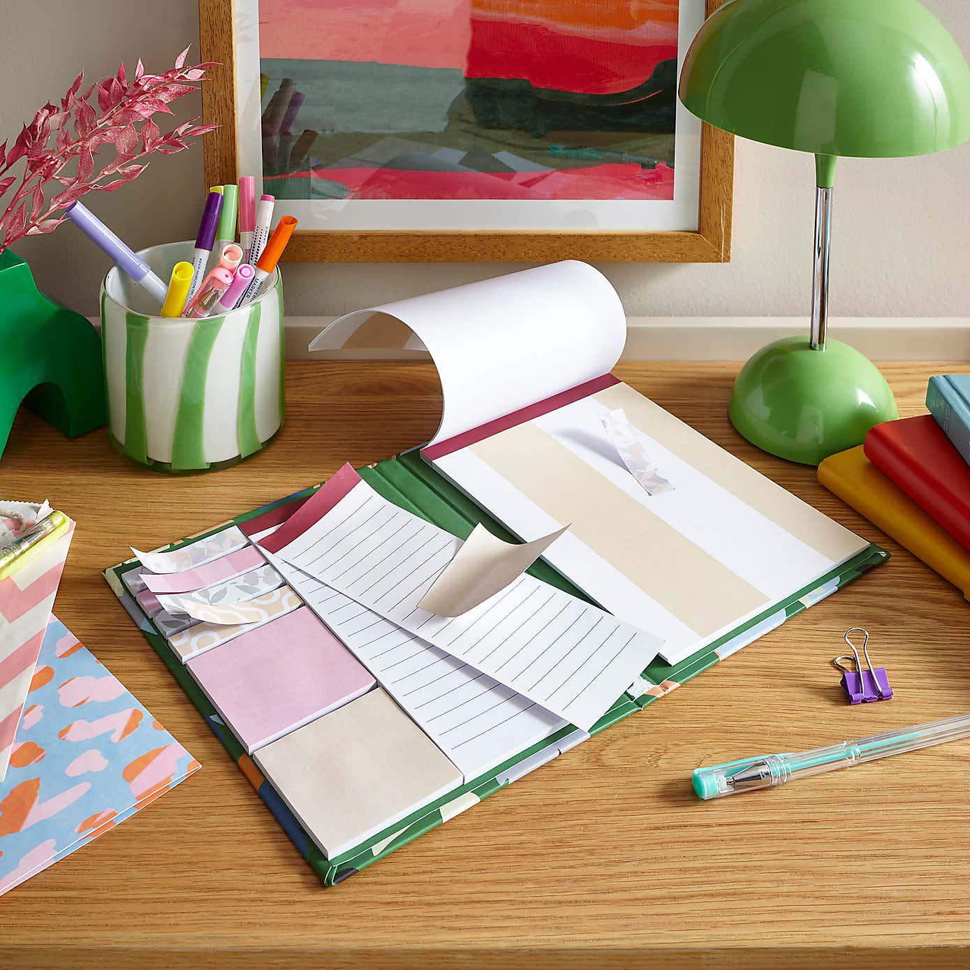 Elements Feildsley A5 Sticky Note Set