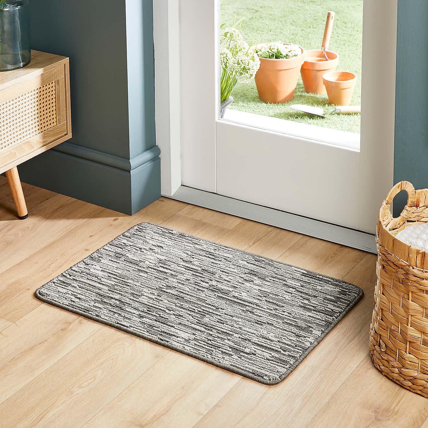 Marvel Broken Stripe Hard-wearing Washable Doormat