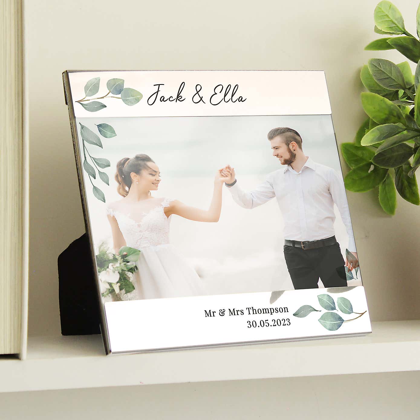 Personalised Botanical Landscape Photo Frame