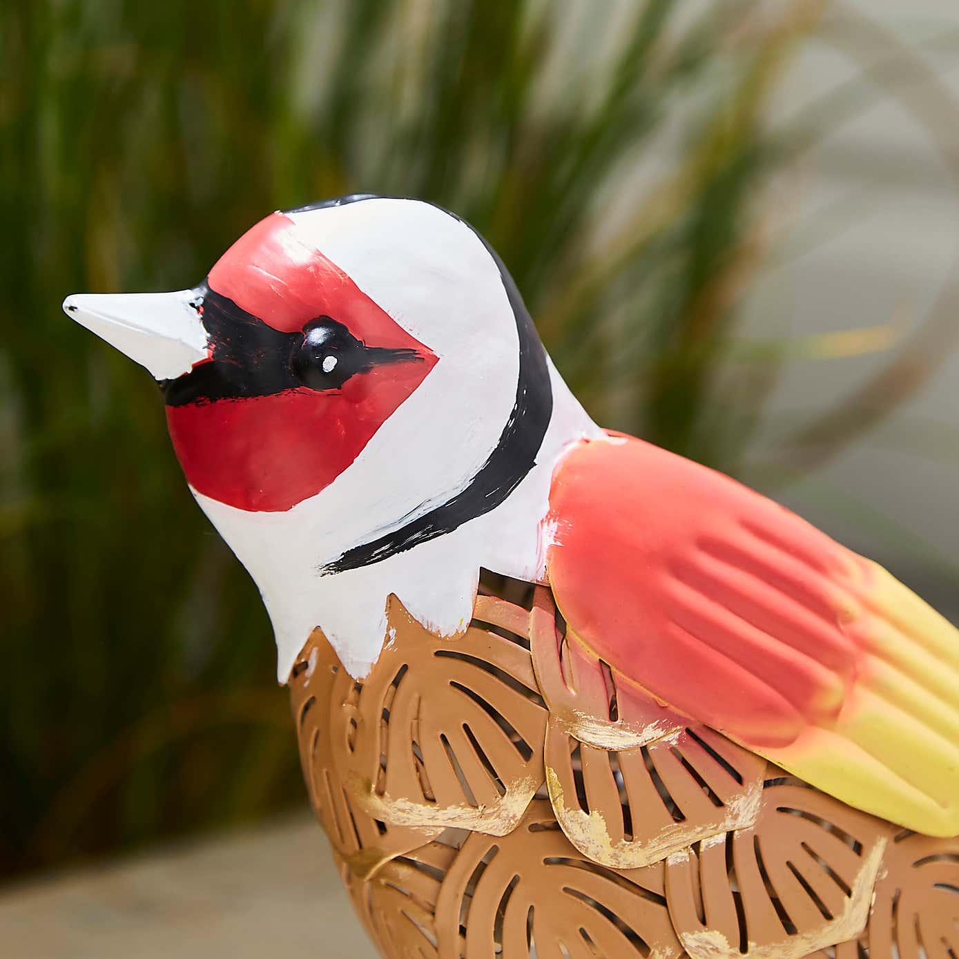 Iron Yellow & Brown Goldfinch Ornament