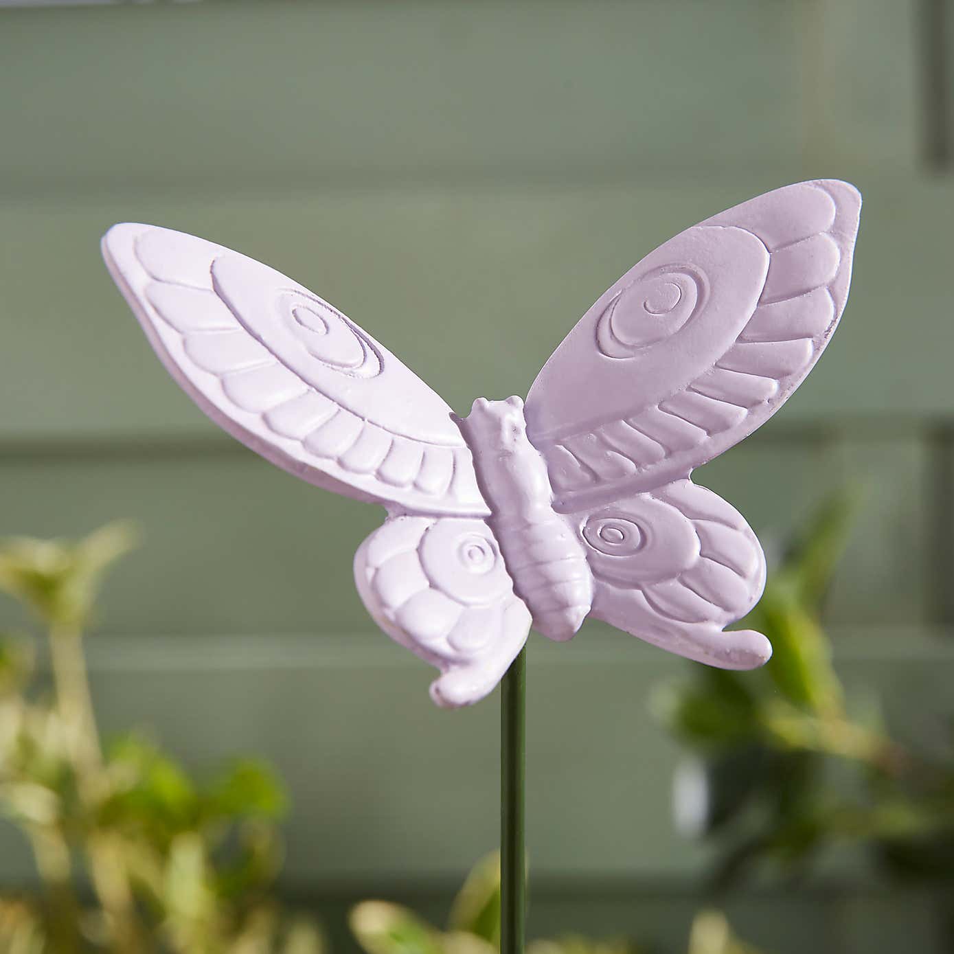 Set of 3 Small Resin Butterfly Stakes