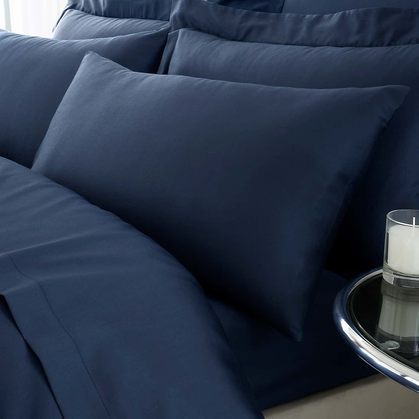Hotel T230 Cotton Sateen Standard Pillowcase Pair