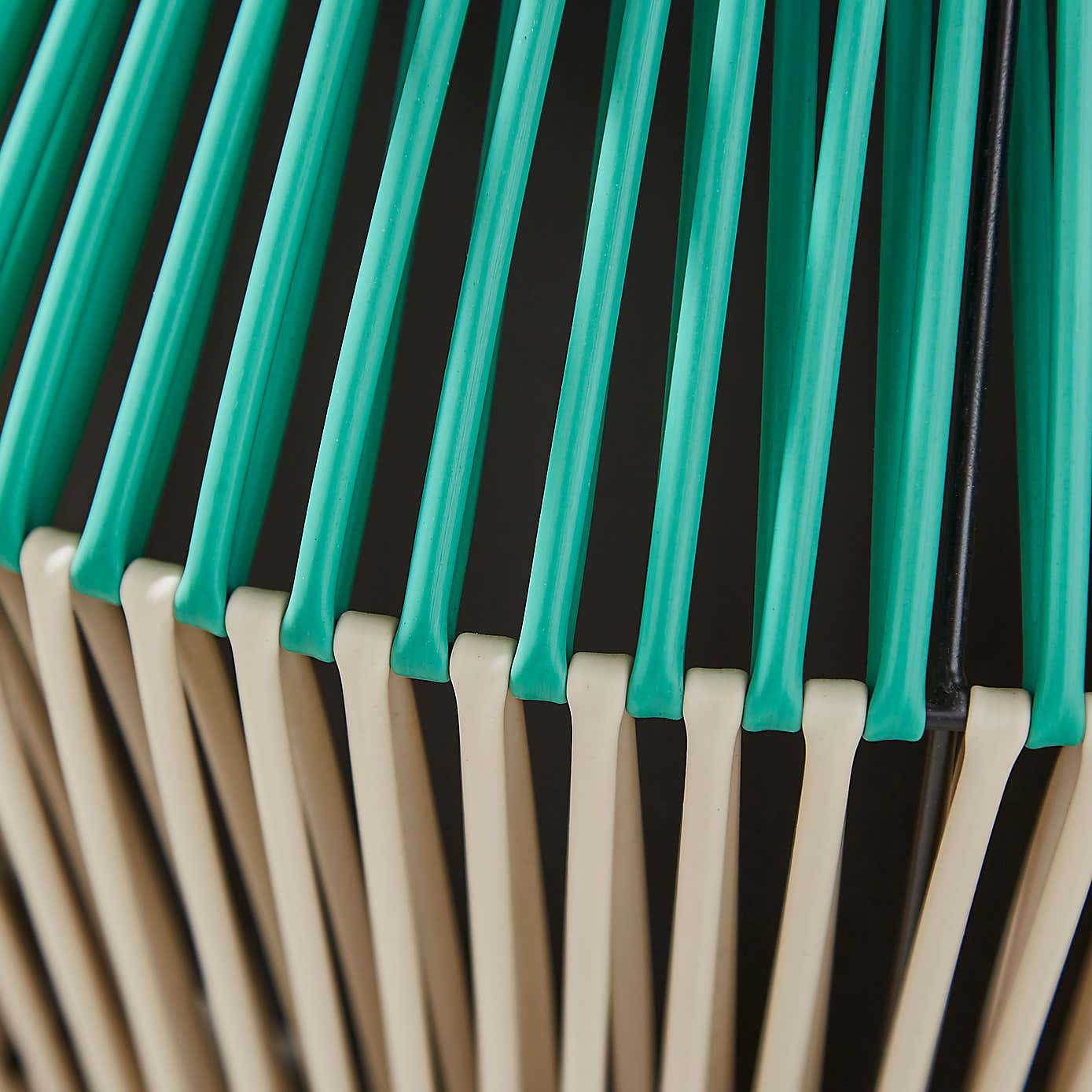 Two Tone Woven Plant Pot