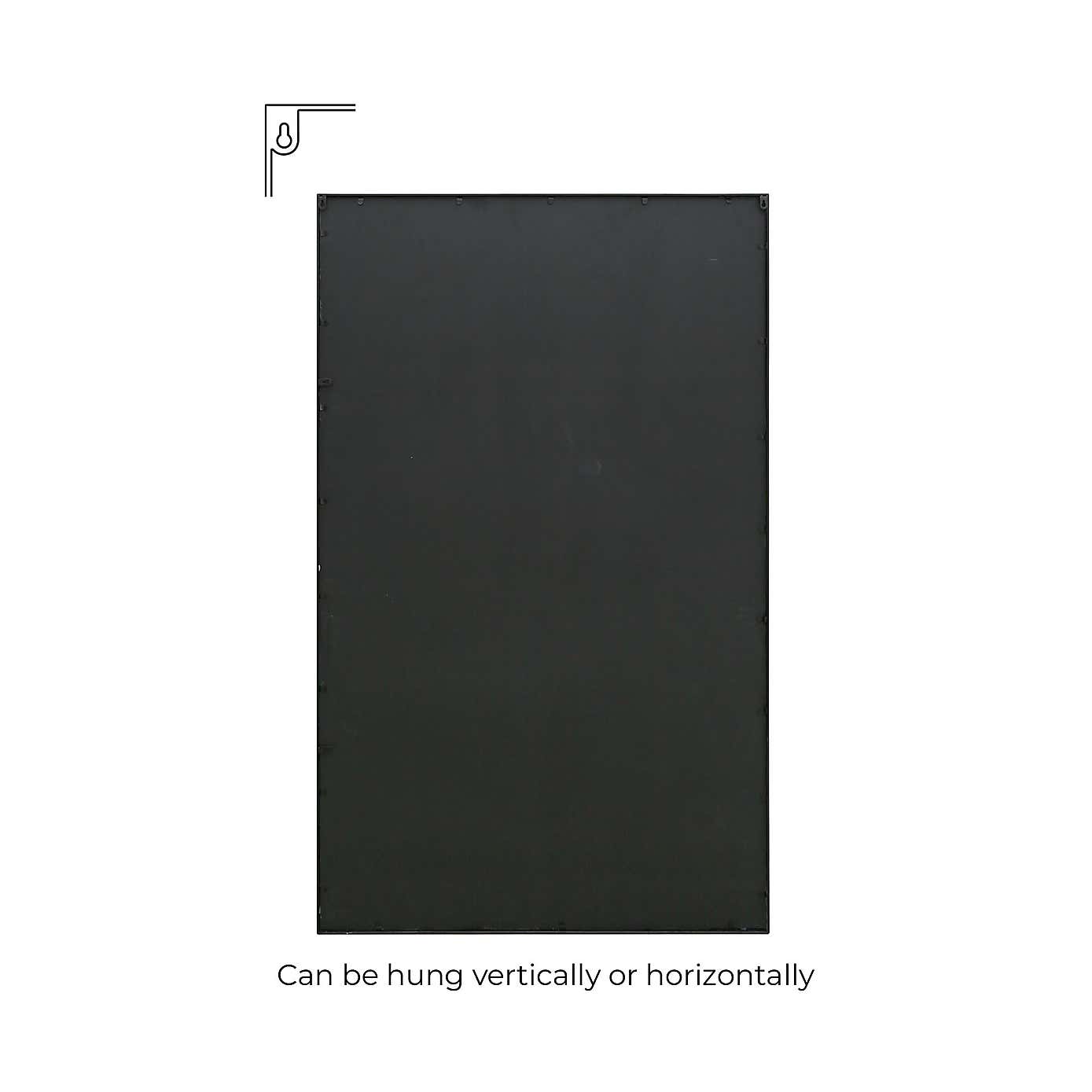 Penestra Modern Rectangle Indoor Outdoor Wall Mirror