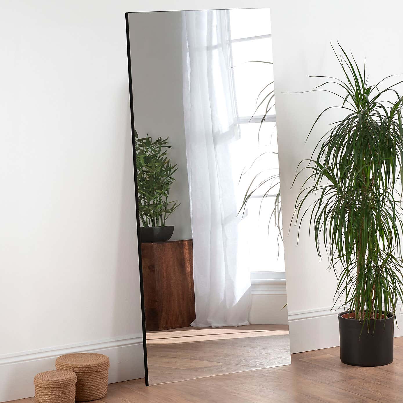 Yearn Seamless Rectangle Oversized Full Length Wall Mirror