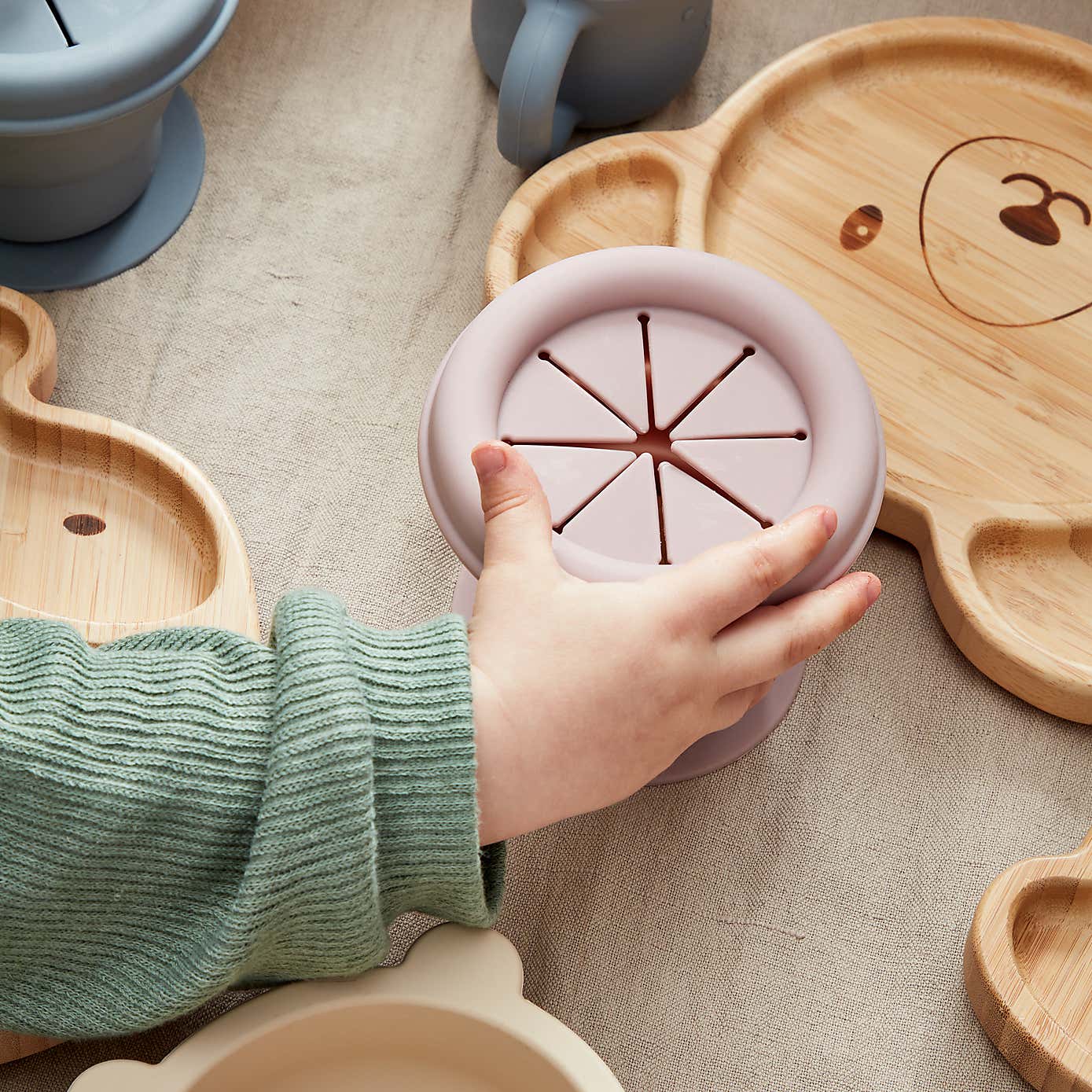 Bambino Silicone Collapsible Snack Cup