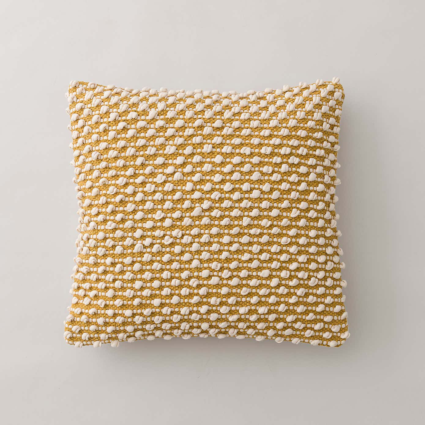 Jersey Bobble Square Cushion