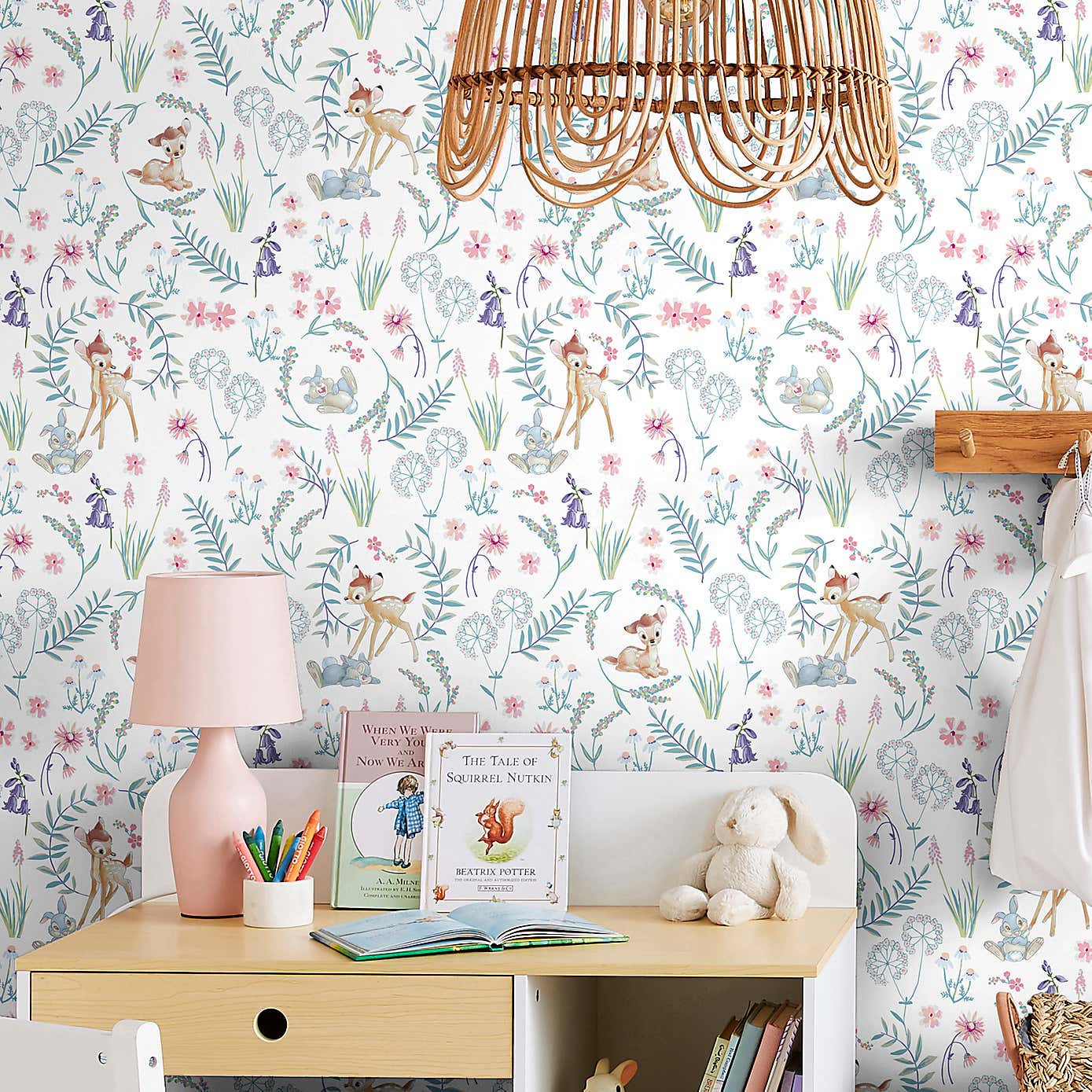 Disney Botanical Bambi Wallpaper
