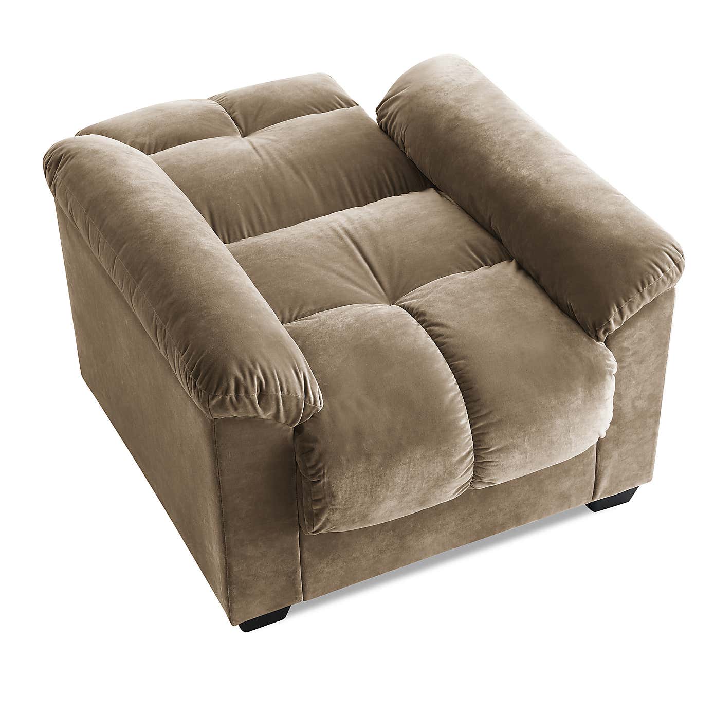 Margo Velvet Reclining Armchair