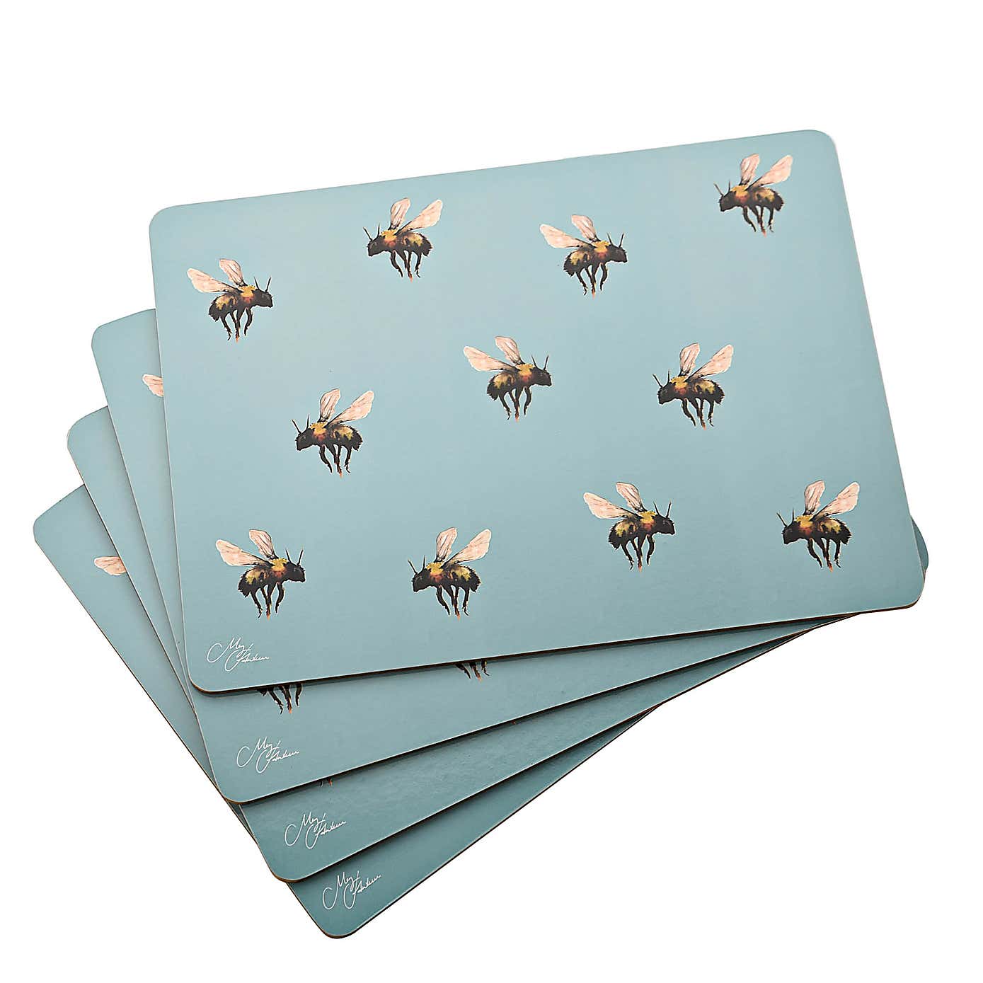 Meg Hawkins Set of 4 Bee Placemats