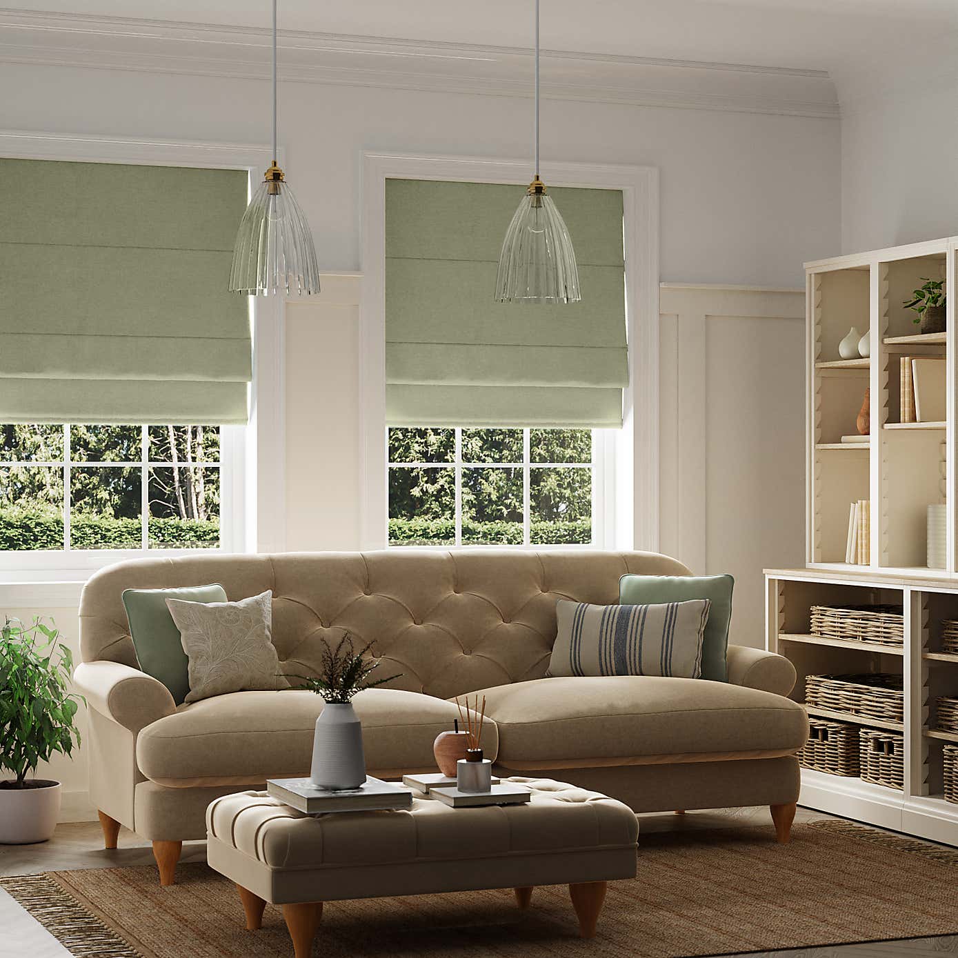 Luna Blackout Roman Blind