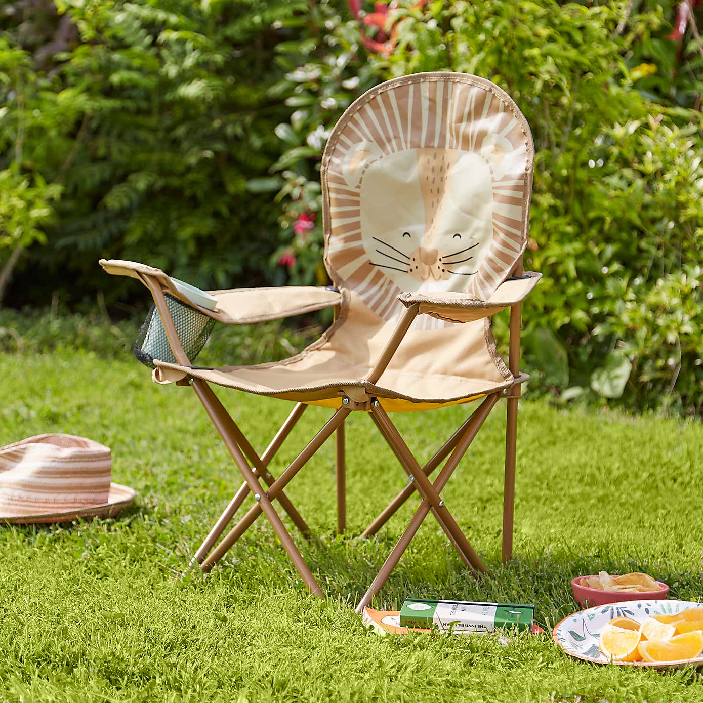 Kids Lion Camping Chair
