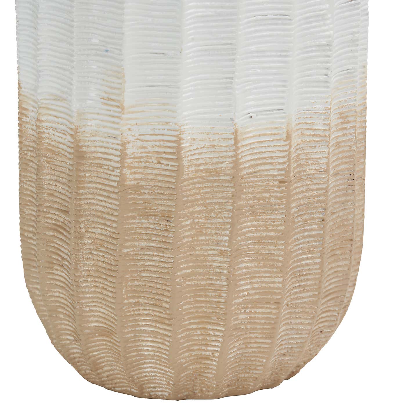 Amalia Ombre Textured Stoneware Vase